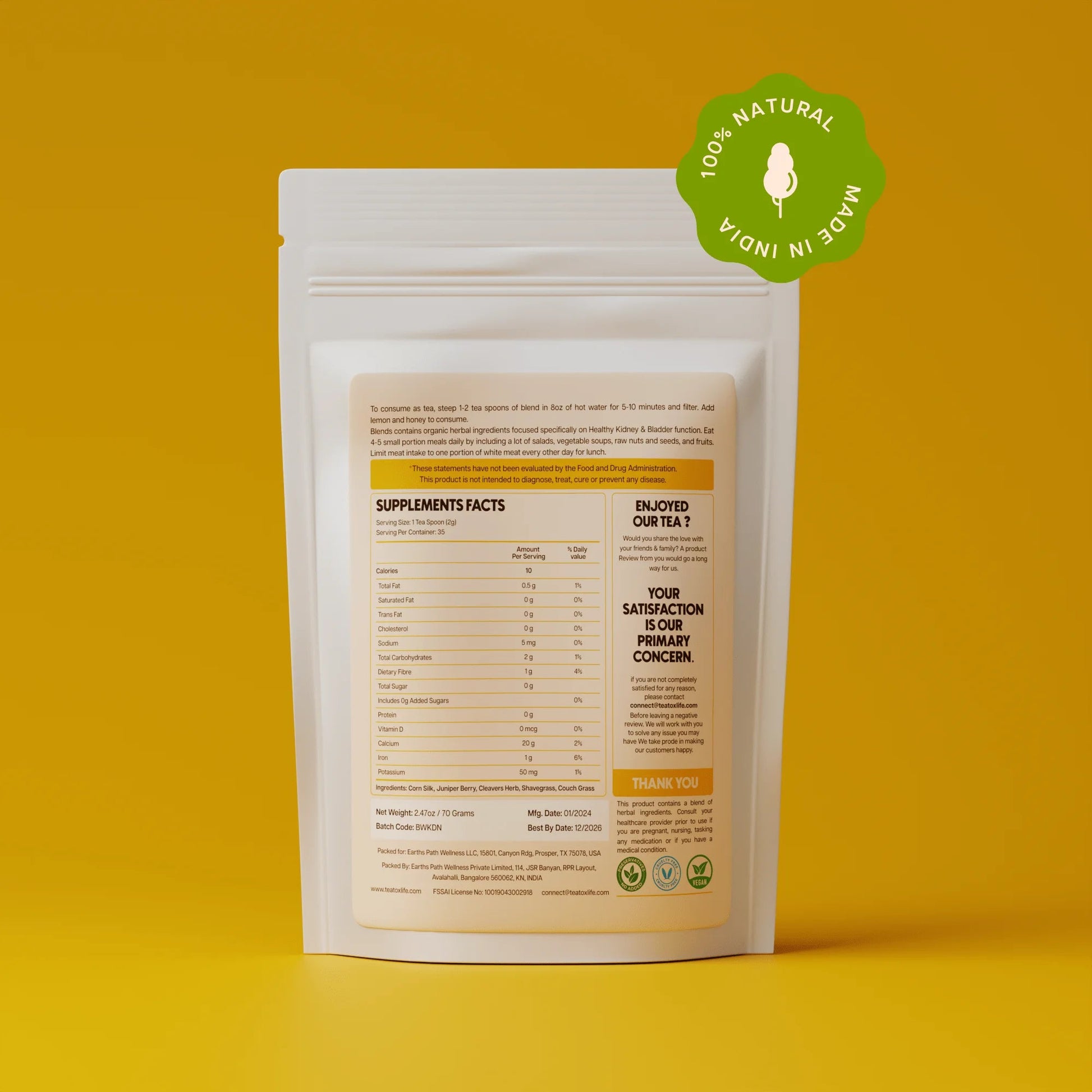 Kidney Cleanse Tea for UTI Support  Herbal Hermit