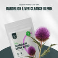 Liver Detox Cleanse Tea with Dandelion Root  Herbal Hermit