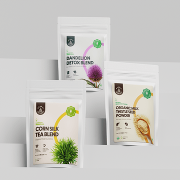 Liver and Kidney Detox Cleanse Tea Bundle Herbal Hermit